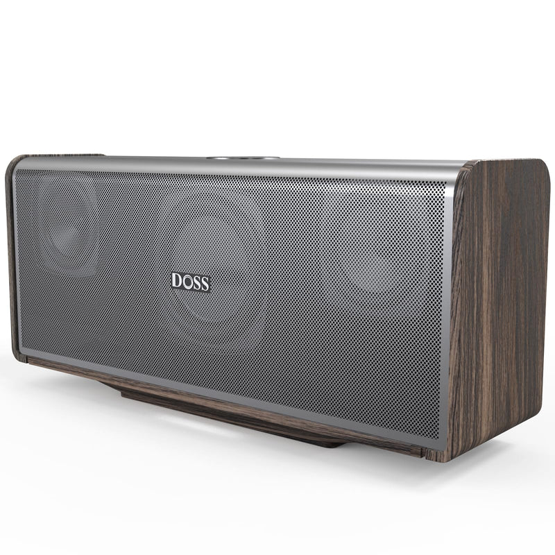 DOSS SoundBox Ultra Bluetooth Speaker with 2.1 Channel Audio 80W Superior Sound with Deep Bass Two DSP Technologies 18H Playtime BT 5.3 Wireless for Home Office Livingroom